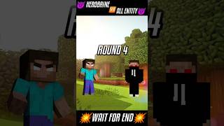 Minecraft Herobrine vs All Entity and Notch vs Herobrine who is strong comment #minecraft #shorts