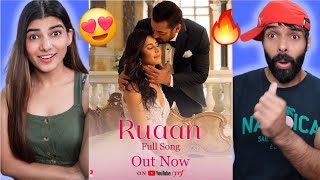 Ruaan Full Song | Tiger 3 Reaction | Salman Khan, Katrina Kaif | Pritam | Arijit Singh | Irshad