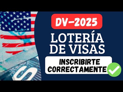 ¿Cómo INSCRIBIRSE CORRECTAMENTE En La LOTERÍA DE VISAS? #dv2025 # ...