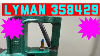 Lyman 358429 reloading and range report