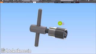 Cara Membuat Treker Dengan Autodesk Inventor 2018 | By @id.teknikmesin