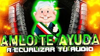 AMLO REALIZA LA PRUEBA DE SONIDO   PARA TU AUDIO