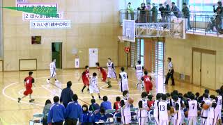 【バスケ】 平成26年度　U 14福島県選抜強化競技会（県中VS相双）男子ダイジェスト