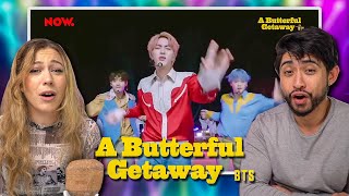 A Butterful Getaway with BTS - COUPLES FIRST TIME REACTION! #PermissionToDance