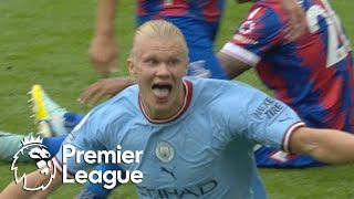 Erling Haaland gives Manchester City 3-2 lead v. Crystal Palace | Premier League | NBC Sports