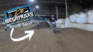 My FIRST TIME Riding Indoors at Megatraxs in Mendota, IL | 4 Day Trip