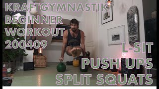 KGK BEGINNER WORKOUT 200409 (zum Mitmachen) #coronagym