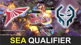 AKASHI vs NATSUMI !!! TALON vs EXECRATION - PGL WALLACHIA SEASON 3 SEA CLOSED QUALIFIER DOTA 2