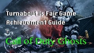 Call of Duty Ghosts Turnabout is Fair Game Achievement/Trophy Guide (Onslaught DLC, Nightfall)