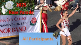 🌹ローズパレード2025【マーチ全参加者】　～Rose Parade 2025, All Participants～  Jan. 1, 2025