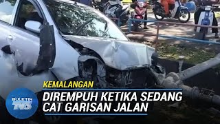 KEMALANGAN | 4 Pekerja JKR Dirempuh, Seorang Maut