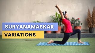 SURYANAMASKAR VARIATIONS  | REFIT YOGA STUDIO |  FOLLOW ALONG