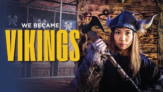 Unleashing our inner Viking at Maniax Axe Throwing | Gold Coast