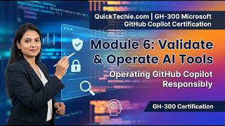 Module 6: Validate & Operate AI Tools – Operating GitHub Copilot Responsibly | GH-300 Certification