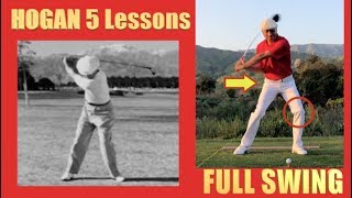 BEN HOGAN 5 LESSONS #5 Summary