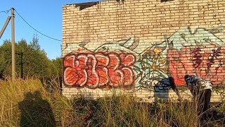 PokrasDay.Throw-up and tags with Lost and Bim.(WldCrue)