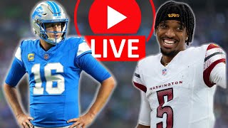 LIVE: Detroit Lions VS Washington Commanders Playoff Reaction