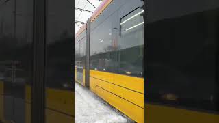 Streetcar Hyundai Rotem 140N in Warsaw Poland🚊