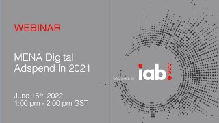 MENA Digital Adspend 2021 Webinar