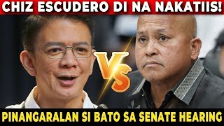 🔴 CHIZ di na NAKATIIS PINANGARALAN na si BATO sa PDEA LEAKS SENATE HEARING | Jevara PH