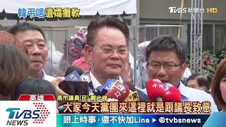 韓國瑜念心經悼許崑源 議長夫人悲痛癱軟