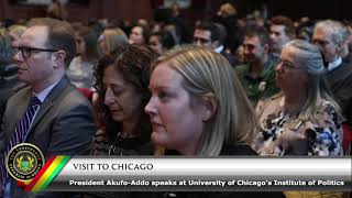 President Akufo-Addo Speaks at the University of Chicago