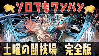 【ソロマルチ両方】土曜の闘技場「サフィーラサイタマ」「アーサー」周回PT解説！【パズドラ実況】