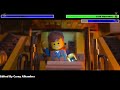 The Lego Movie (2014) Final Battle with healthbars 1/2 (REMAKE)