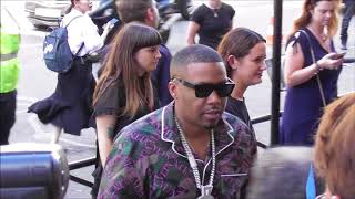 NAS / Nasir Jones @ Paris Fashion Week 20 june 2018 show Valentino juin PFW