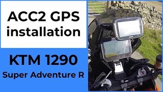 How to install a GPS device to ACC2: KTM 1290 Super Adventure R