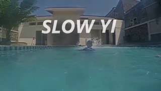 Slow Motion Front Flip - Swimming