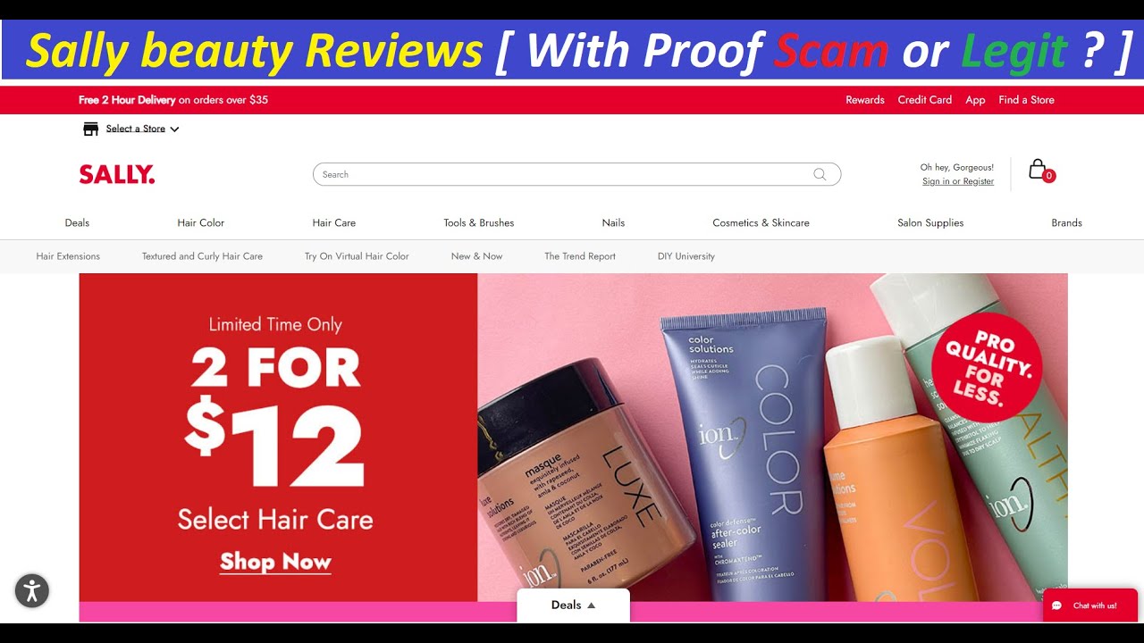 Sally Beauty Reviews [ With Proof Scam Or Legit ? ] Sallybeauty ...