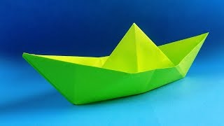 How to Make a Paper Boat - Origami boat