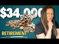 Retiring On $34,000 In Investments | Is It Possible?