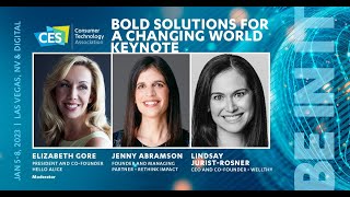 CES 2023: Bold Solutions for a Changing World Keynote