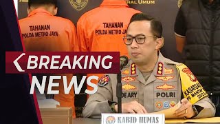 BREAKING NEWS - Polisi Rilis Kasus Pembunuh Pria Dibungkus Sarung di Tangerang Selatan