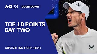 Top 10 Points | Day 2 | Australian Open 2023