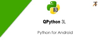 QPython 3L : Python for android.