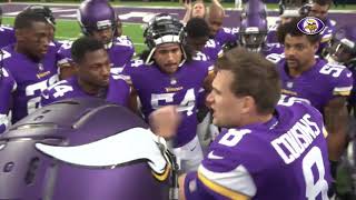 Kirk Cousins' pregame speech will make you want to run through a brick wall