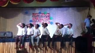 ACTION SONG DANCE || TEAM MOB || MES KVM COLLEGE VALANCHERY 2016-17 BATCH