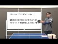 ペンホルダーの裏面に適切なグリップとは？【ペン卓球知恵袋】