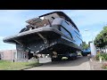 roll out launching x treme 78 sport holterman shipyard x treme yachts