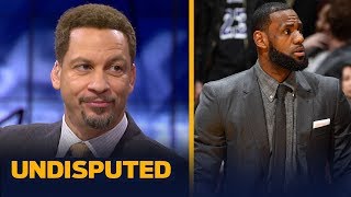 Chris Broussard says LeBron's injury helps his MVP case if he can uplift Lakers | NBA | UNDISPUTED