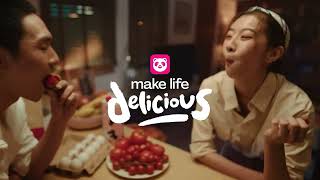 Get groceries delivered in minutes, straight to your door. Make life delicious.