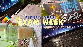 Study Vlog Exam Week !! Waking up at 4am ??  Cbse 11th grader🌿