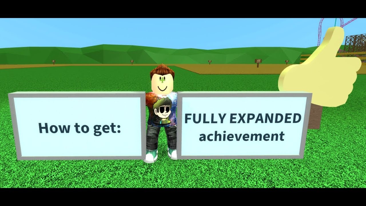 How To Get "FULLY EXPANDED" ACHIEVEMENT - Roblox Themeparktycoon2 - YouTube