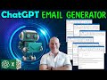 How To Create Professional Emails In 1 Click With ChatGPT & AI In Excel