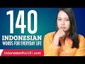 140 Indonesian Words for Everyday Life - Basic Vocabulary #7