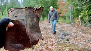 This stuff is from hundreds of years ago and you can see by the land it was farmed