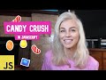 Build your own CANDY CRUSH using JavaScript, HTML and CSS | Ania Kubow